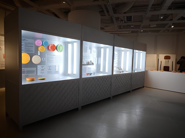 燈箱中的物件展示